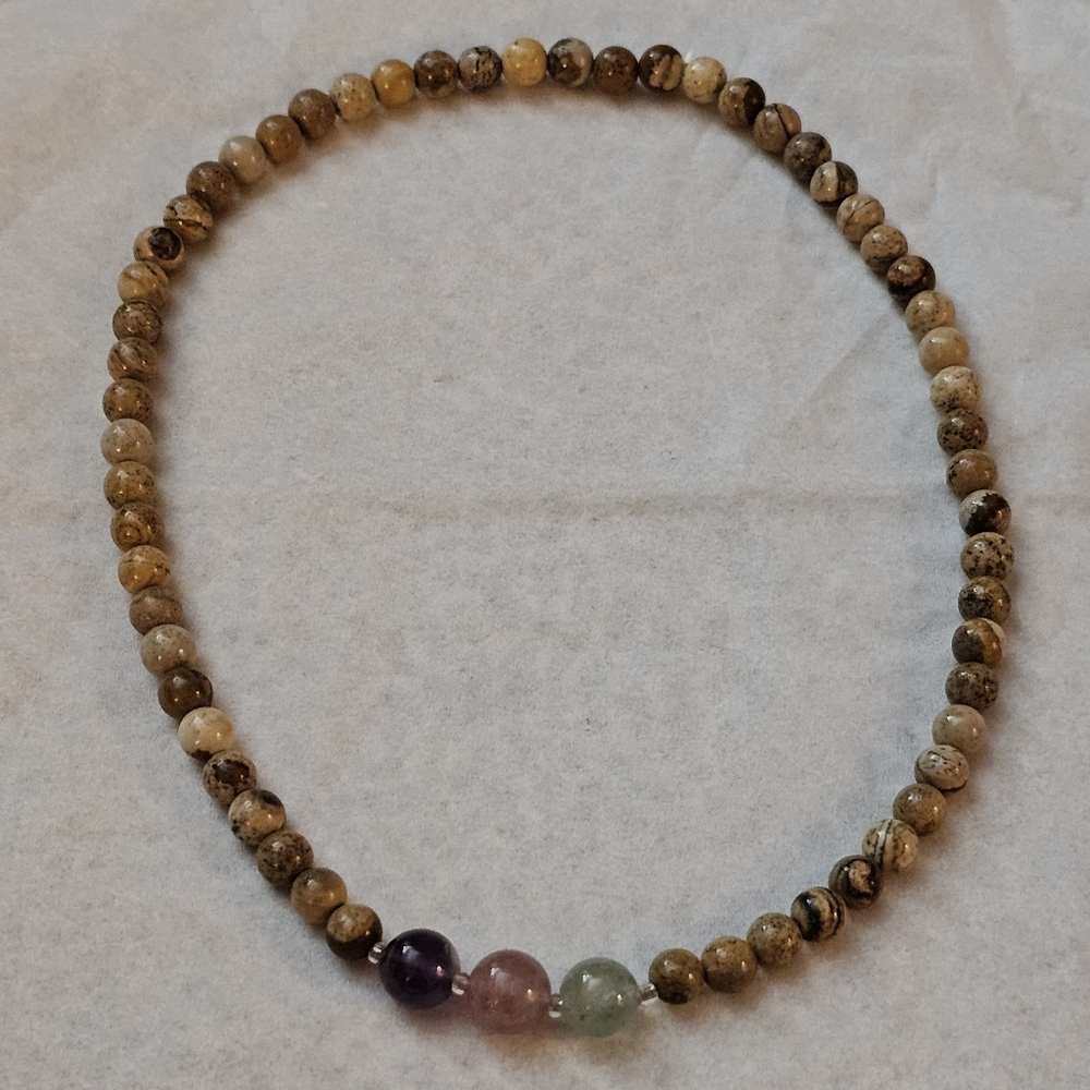 Lace Agate Necklace